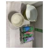 FIRE KING CERAL BOWL & CHILD