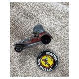 HOT WHEELS RED LINE RED BARON W/BADGE