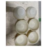 6 FIREKING CEREAL BOWLS