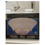 Ceramic Wall Sconce - Patriot Light