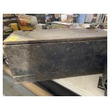 WOOD BOX W/ELECTRICAL SUPPLIES