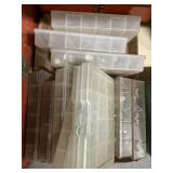 PLASTIC CONTAINERS WITH SCREWS MISC HARDWARE