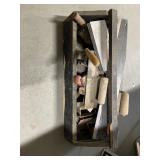 CARPENTER BOX OF TROWELS