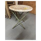 SMALL PATIO TABLE