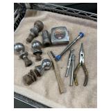 Trailer Ball w/misc. tools