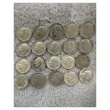 20 Roosevelt Dimes  90% silver
