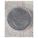 2012 Canadian Silver Maple Leaf
