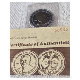 Reagan Commemorative Layered .999 silver