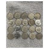 20 Roosevelt Dimes  90% silver