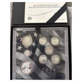 2014 Lmt Edit Silver Proof Set