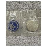 1971 S Silver Eisenhauser UNC