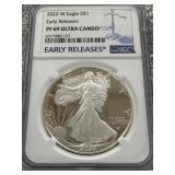 2022 W ASE PF69 D Ultra Cameo NGC