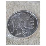 1 Buffalo/Indian Head Troy oz