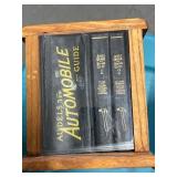 5 Shadow Boxes w/ vintage books