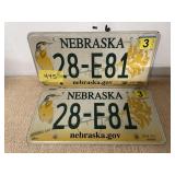 NEB 28-co. plates