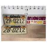 NEB 28-co. plates