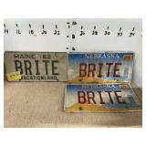 Maine brighte plates