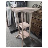 Wood plant stand 14x14x31