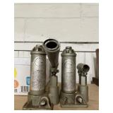 Two 1 1/2 Ton Hydraulic Jacks