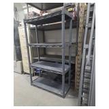 Plastic shelving unit 36x16x58