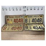 NEB truck plates