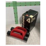 2 sets 4# Hand Weights
