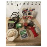 White Litium Grease and misc Garage
