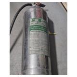 Badger Water/Steam Fire Extinguisher - chrome 24"