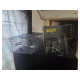 5 Small live traps 6x6x24