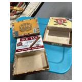 3 Old Cigar Boxes