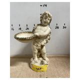 Yard art BOY w/ BOWL 12T