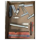 misc Pocket knives and chainsaw wrenches
