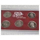 1-2004 SILVER QUARTERS PROOF SET