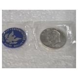 1-1971 UNC EISENHOWER SILVER DOLLAR