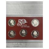 1-2004 SILVER QUARTERS PROOF SET