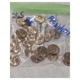 22 - $1.00 gold coins - misc. presidents