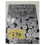 2009 Washington Quarters Book - incomplete