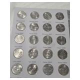 2004-2008 Washington Quarters Book - complete