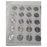 2004-2008 Washington Quarters Book - complete