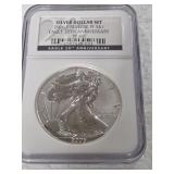 1-226 REV PF 69 ASE NGC Silver Eagle