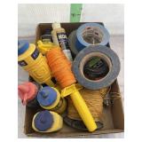 CHALK & CHALK LINE, DUCT TAPE