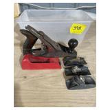 SMALL WOOD PLANE  3 MINITURES AND RASP