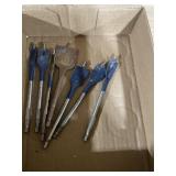 7 BLUE TIP SPADE BITS