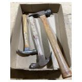 3 HAMMERS  1 IS LARGE FRAMING HAMMER