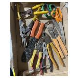 WIRE STRIPPING PLIERS, SCISSORS & TIN SNIPS