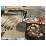 HOT DOG BASKET, FISH GRILLING  BASKETS