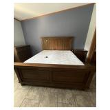ASHLEY FURNITURE- KING SIZE TEMPUR-PEDIC BED W/ FR