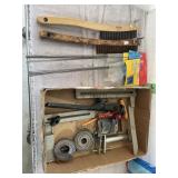 STEEL BRUSH, FLAGS & MISC