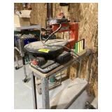 B&D VARIABLE SPEED SCROLL SAW ON STAND