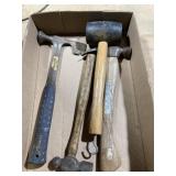 SHINGLE HATCHET RUBBER MALLET BALL PIN HAMMER
